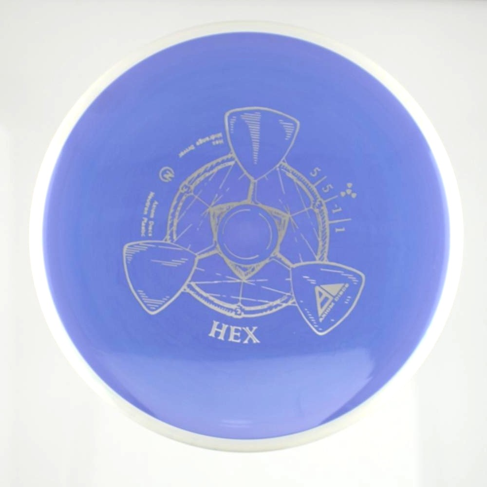 Hex - Standard - White Rim - 167.6 gm -  Disc ID: 610866