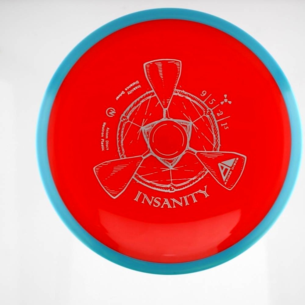 Insanity - Standard - Blue Rim - 162.1 gm -  Disc ID: 611009