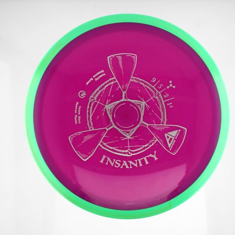 Insanity - Standard - Green Rim - 162.1 gm -  Disc ID: 611013