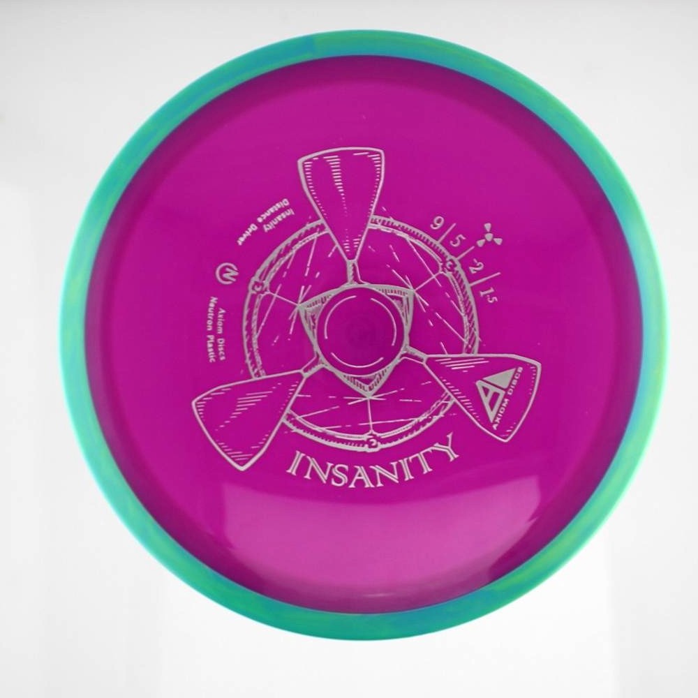 Insanity - Standard - Green Rim - 166.5 gm -  Disc ID: 611015