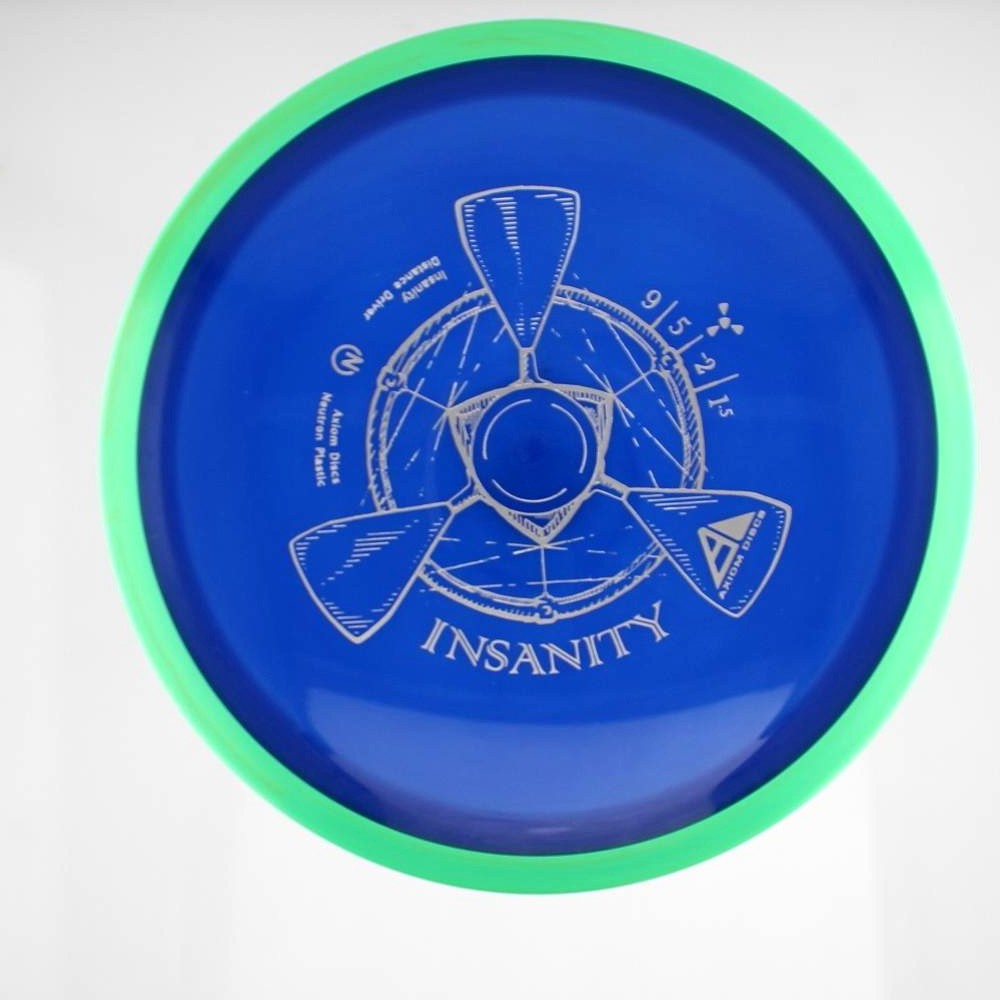Insanity - Standard - Green Rim - 165.4 gm -  Disc ID: 611016