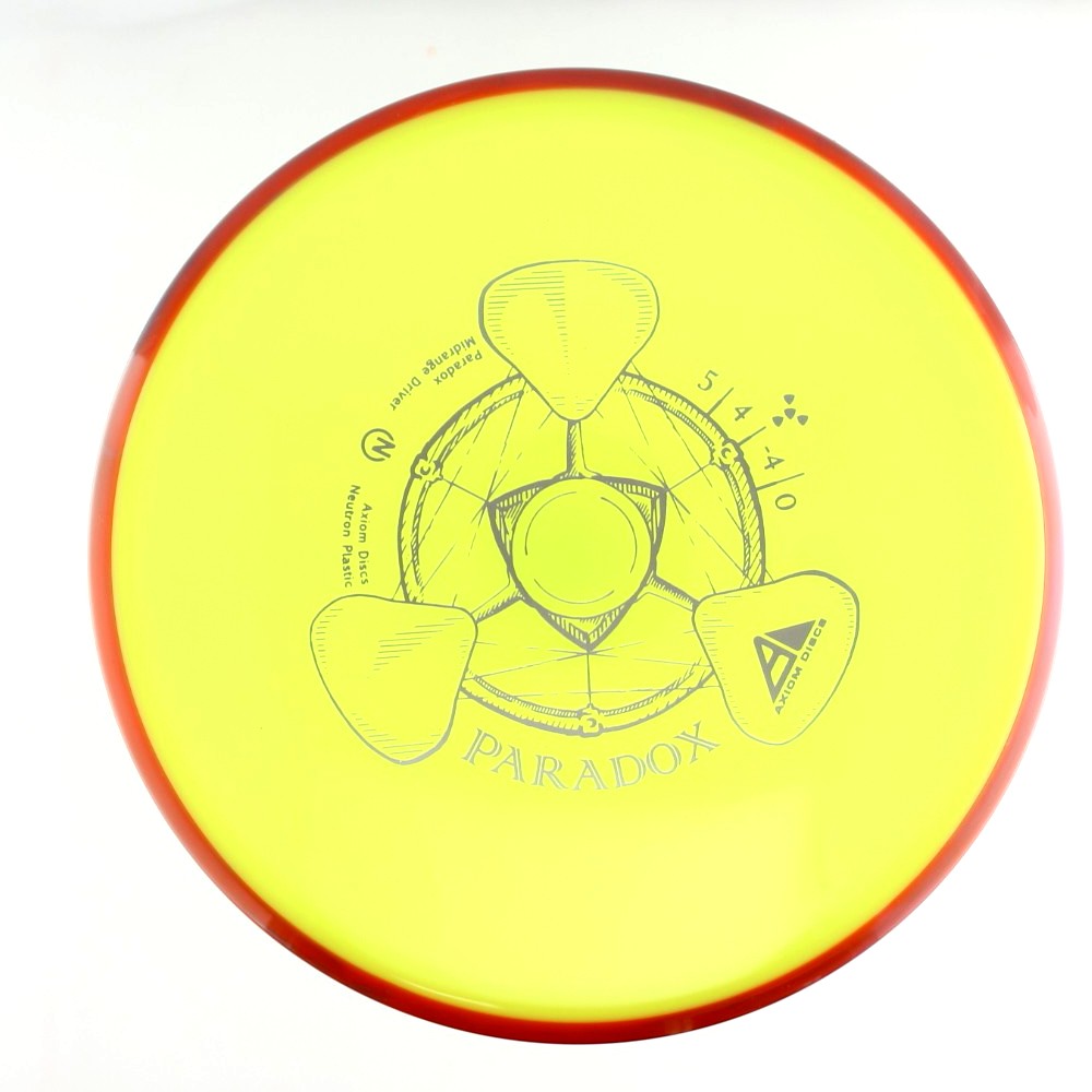 Paradox - Standard - Orange Rim - 168.5 gm -  Disc ID: 611081