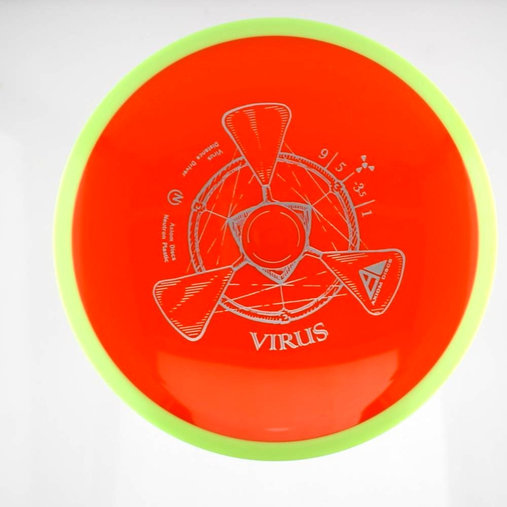 Virus - Standard - Day Glo Rim - 164.2 gm -  Disc ID: 611216