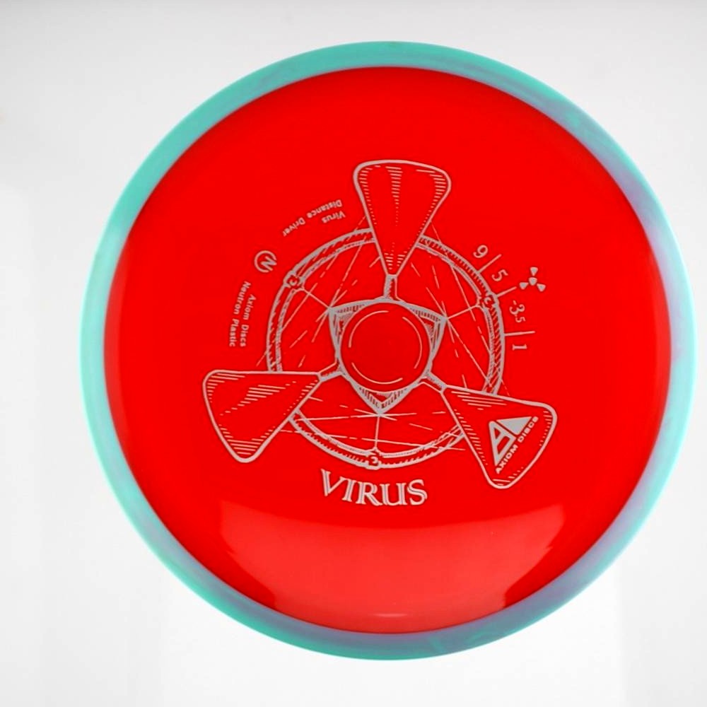 Virus - Standard - Teal Rim - 156.1 gm -  Disc ID: 611236
