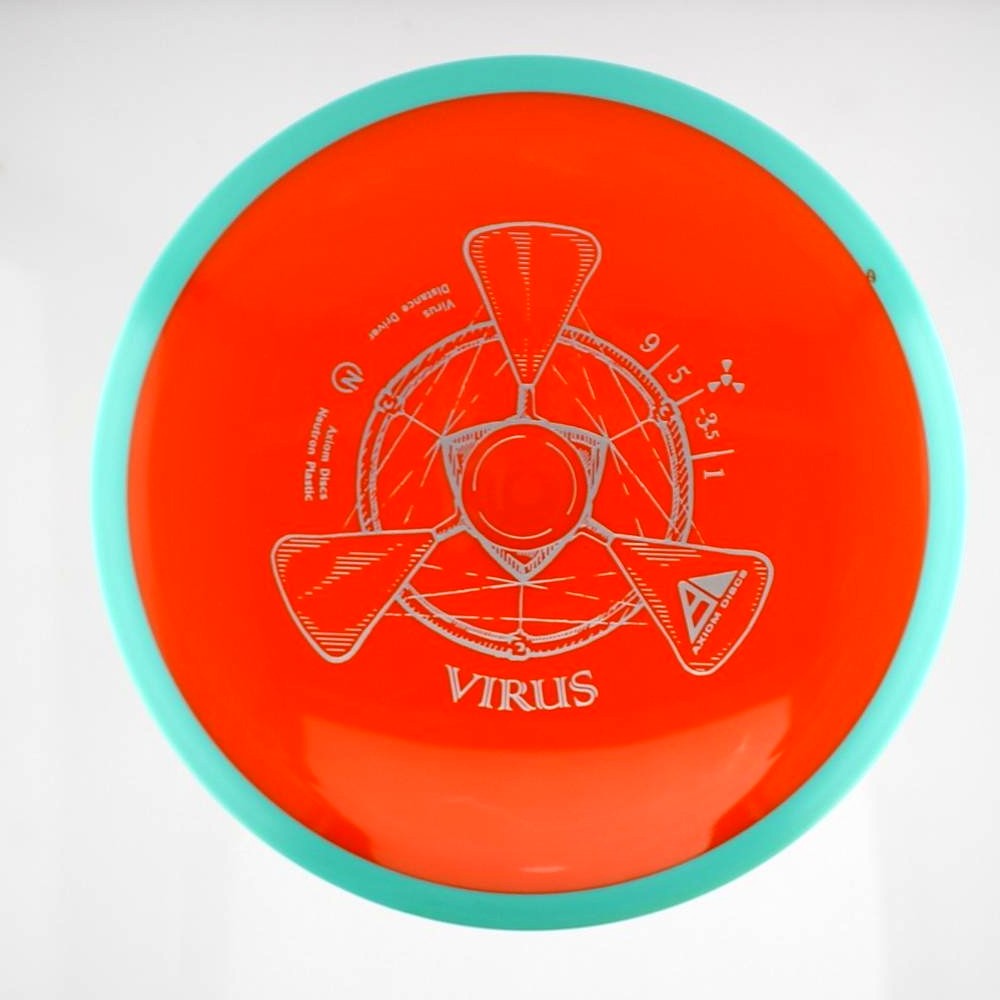 Virus - Standard - Teal Rim - 158.8 gm -  Disc ID: 611237