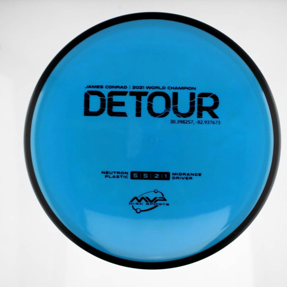 Detour - James Conrad 2021 World Champion - Blue - 177.5 gm -  Disc ID: 611335