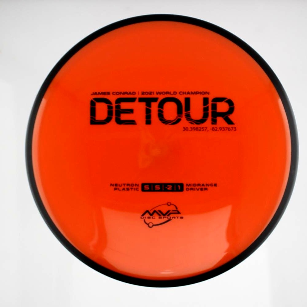 Detour - James Conrad 2021 World Champion - Orange - 175.3 gm -  Disc ID: 611336
