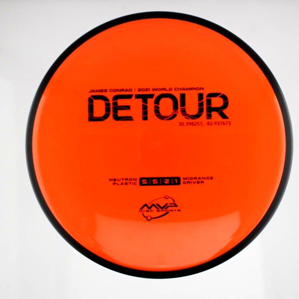 Detour - James Conrad 2021 World Champion - Orange - 168.6 gm -  Disc ID: 611337