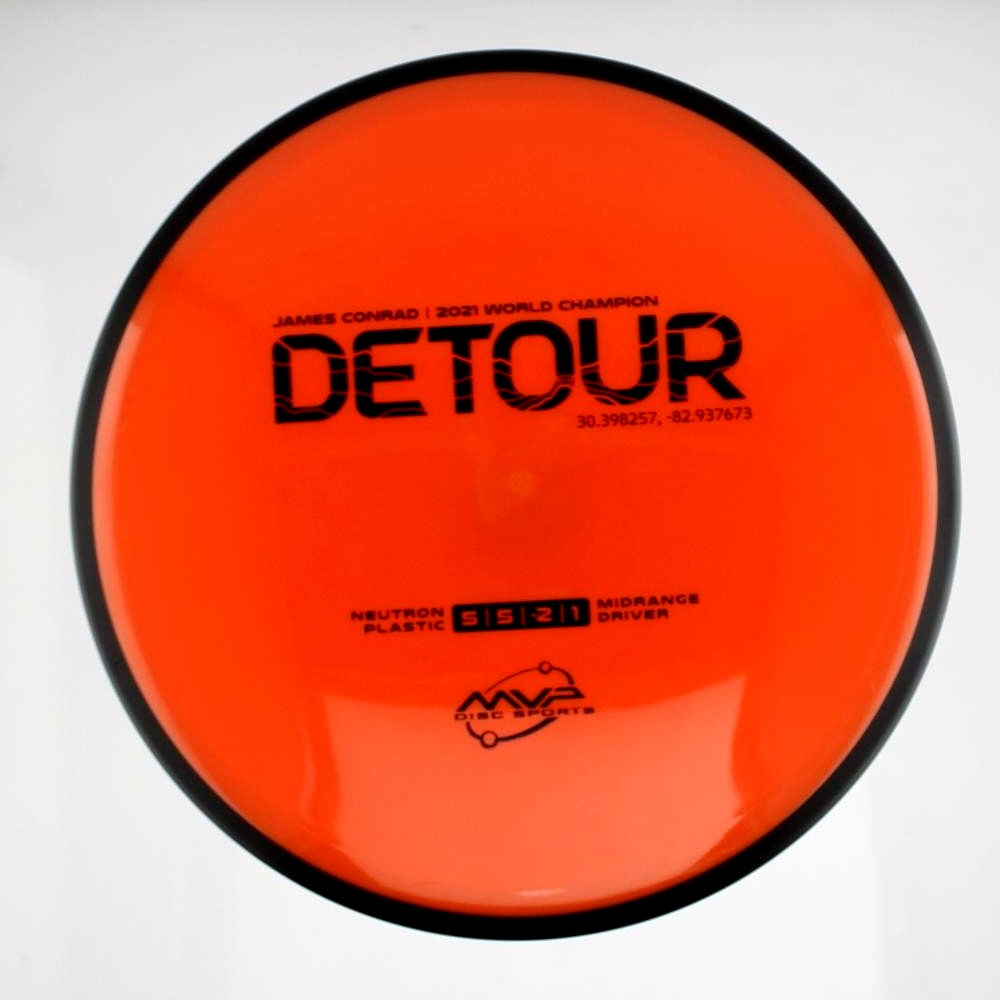 Detour - James Conrad 2021 World Champion - Orange - 175.3 gm -  Disc ID: 611338