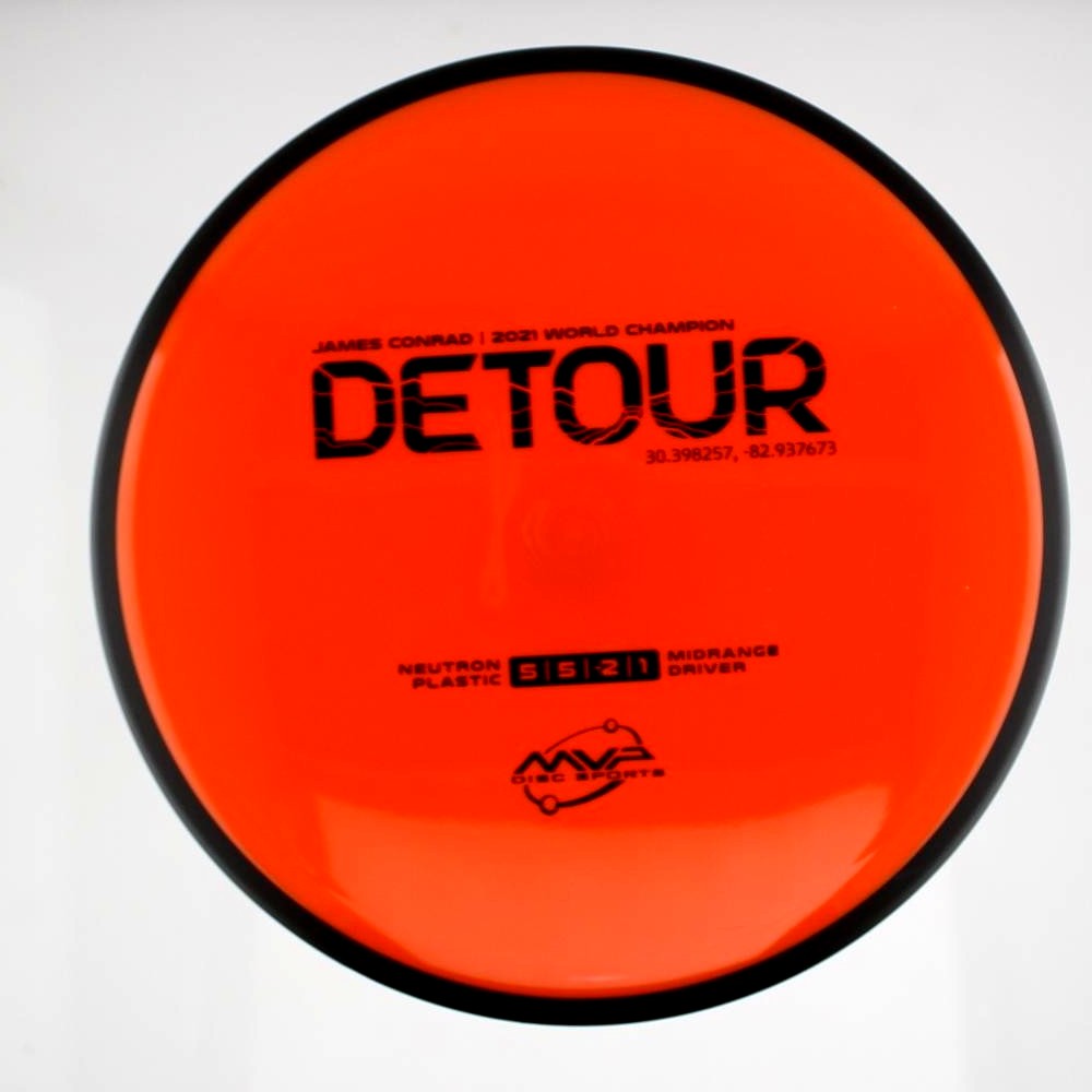 Detour - James Conrad 2021 World Champion - Orange - 177.4 gm -  Disc ID: 611339