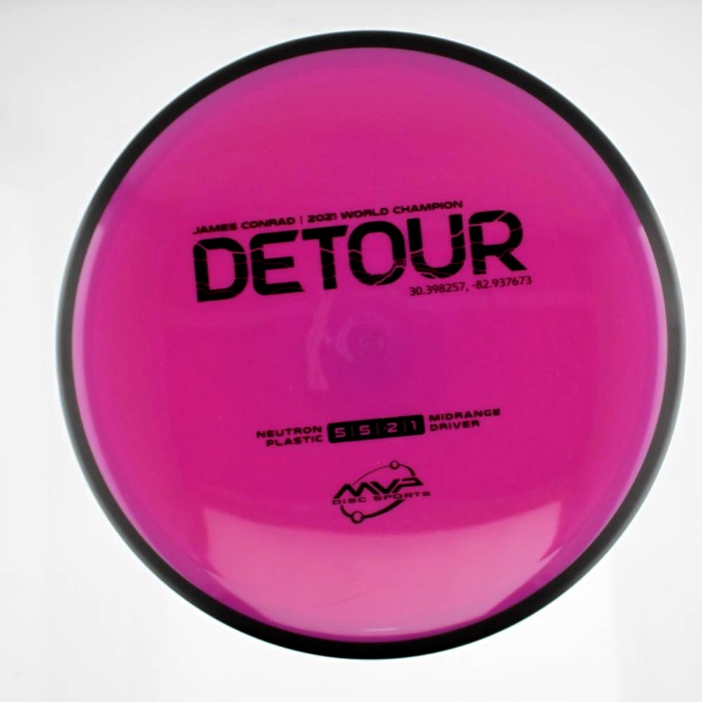 Detour - James Conrad 2021 World Champion - Purple - 177.7 gm -  Disc ID: 611341