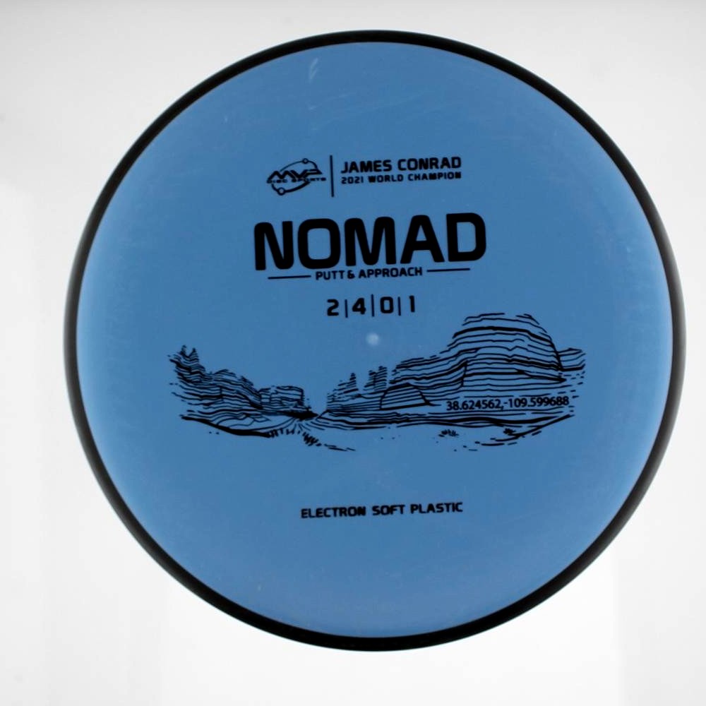 Nomad - James Conrad 2021 World Champion - Blue - 169.0 gm -  Disc ID: 611345