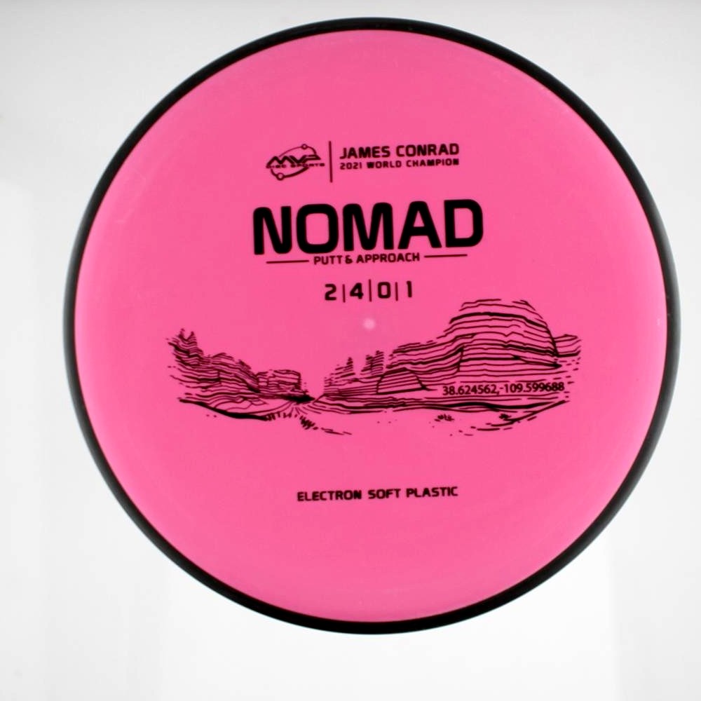 Nomad - James Conrad 2021 World Champion - Pink - 168.6 gm -  Disc ID: 611346