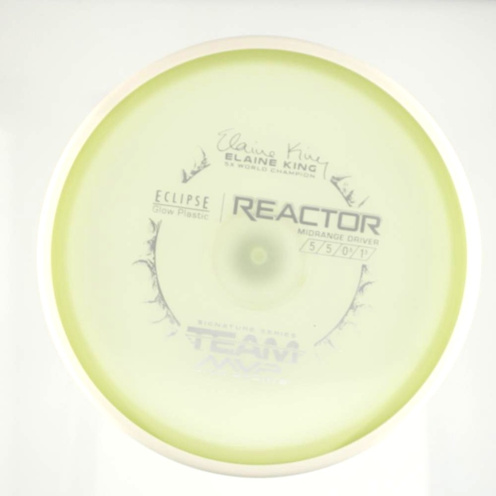 Reactor - Elaine King 5x World Champion - White - 175.7 gm -  Disc ID: 611423