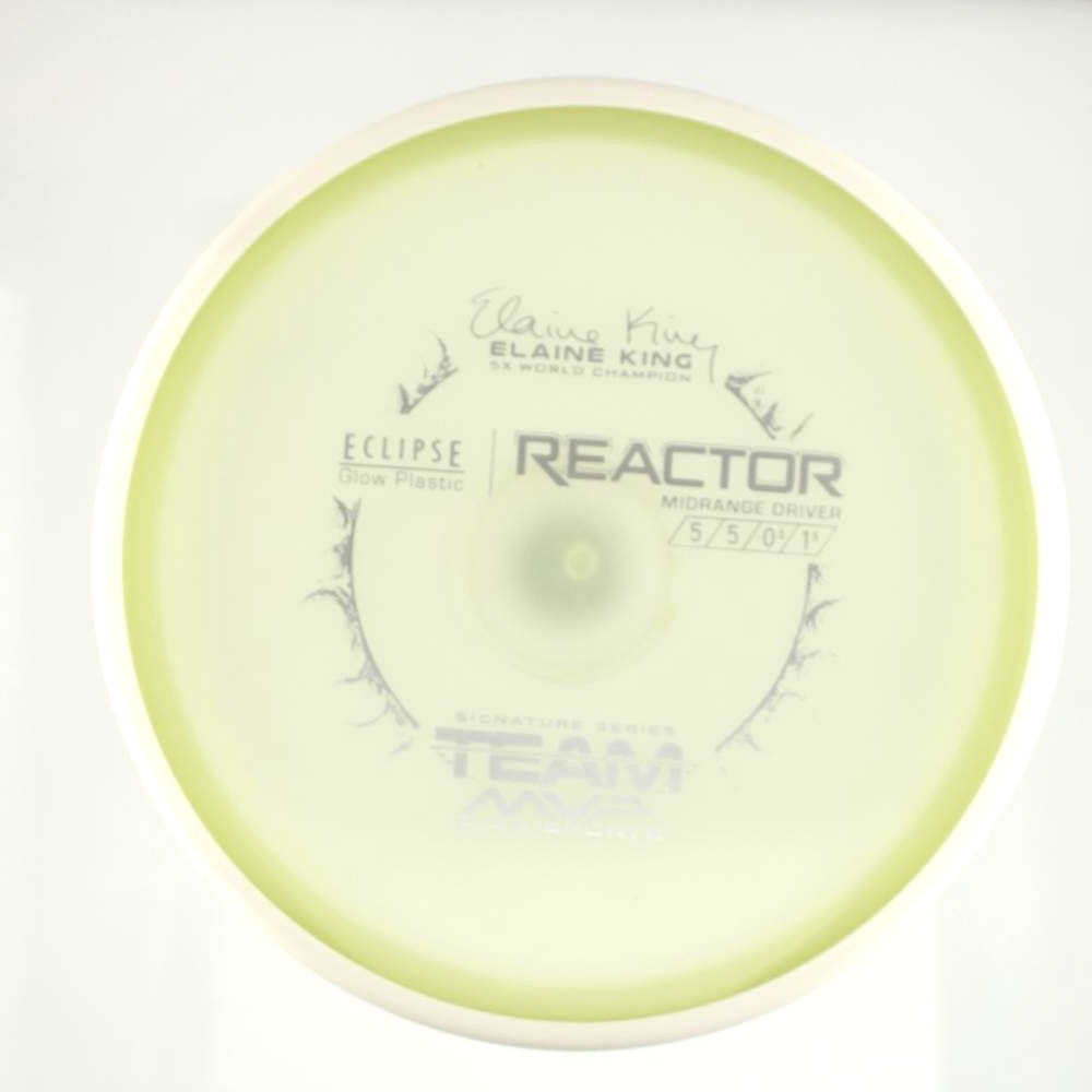Reactor - Elaine King 5x World Champion - White - 175.8 gm -  Disc ID: 611426
