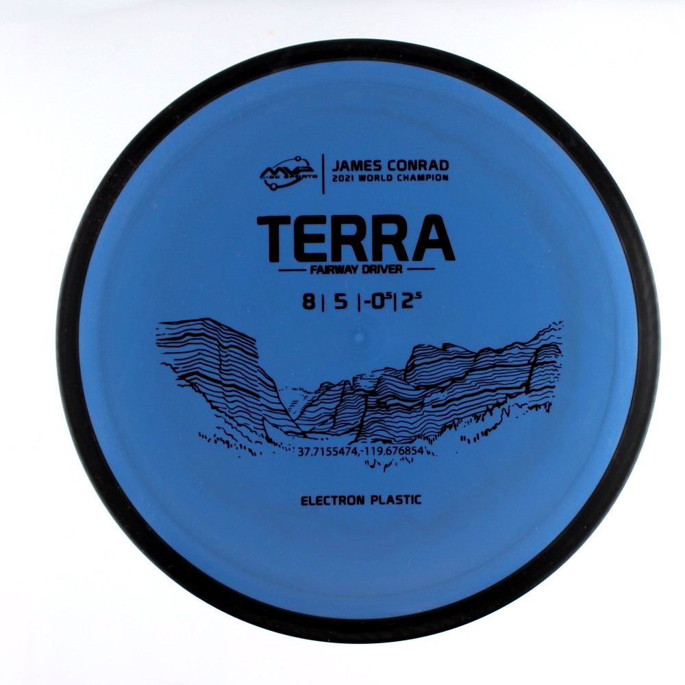 Terra - James Conrad 2021 World Champion - Blue - 169.7 gm -  Disc ID: 611564