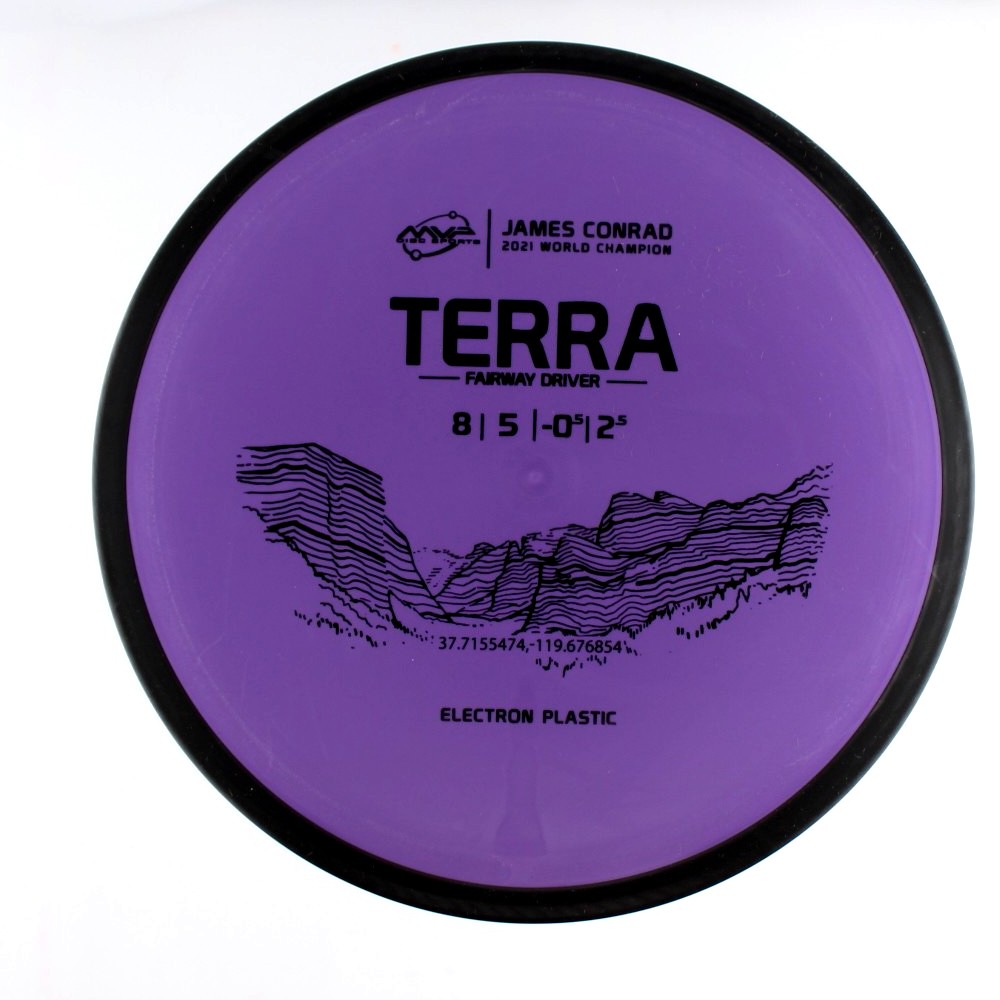 Terra - James Conrad 2021 World Champion - Purple - 170.7 gm -  Disc ID: 611568