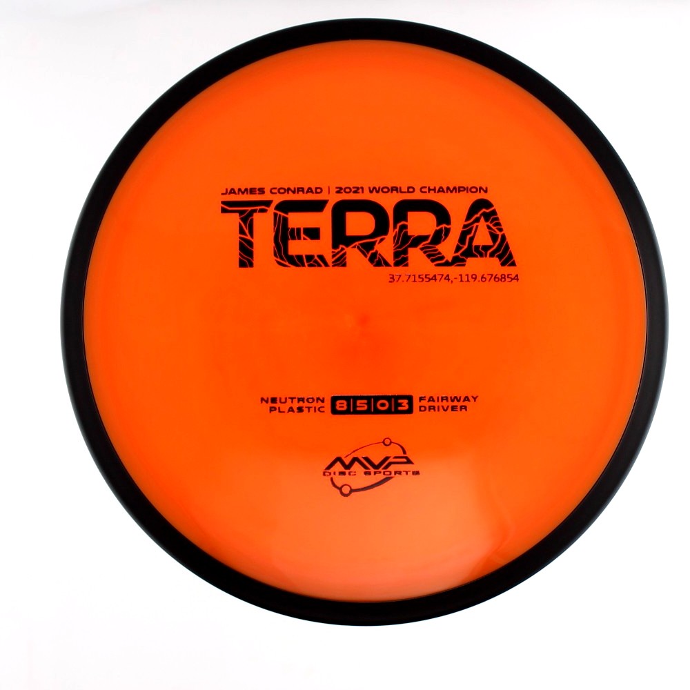 Terra - James Conrad 2021 World Champion - Orange - 174.9 gm -  Disc ID: 611572