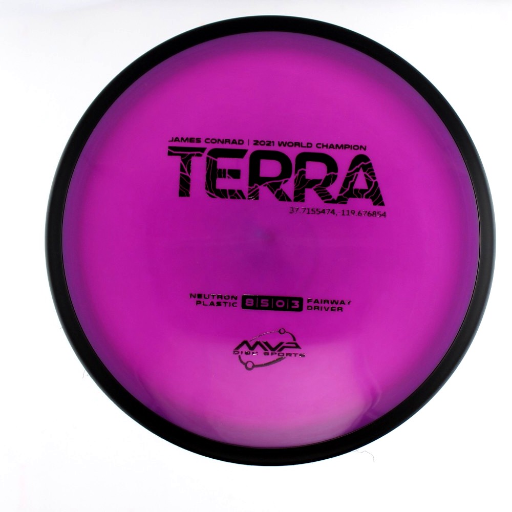 Terra - James Conrad 2021 World Champion - Purple - 174.7 gm -  Disc ID: 611574