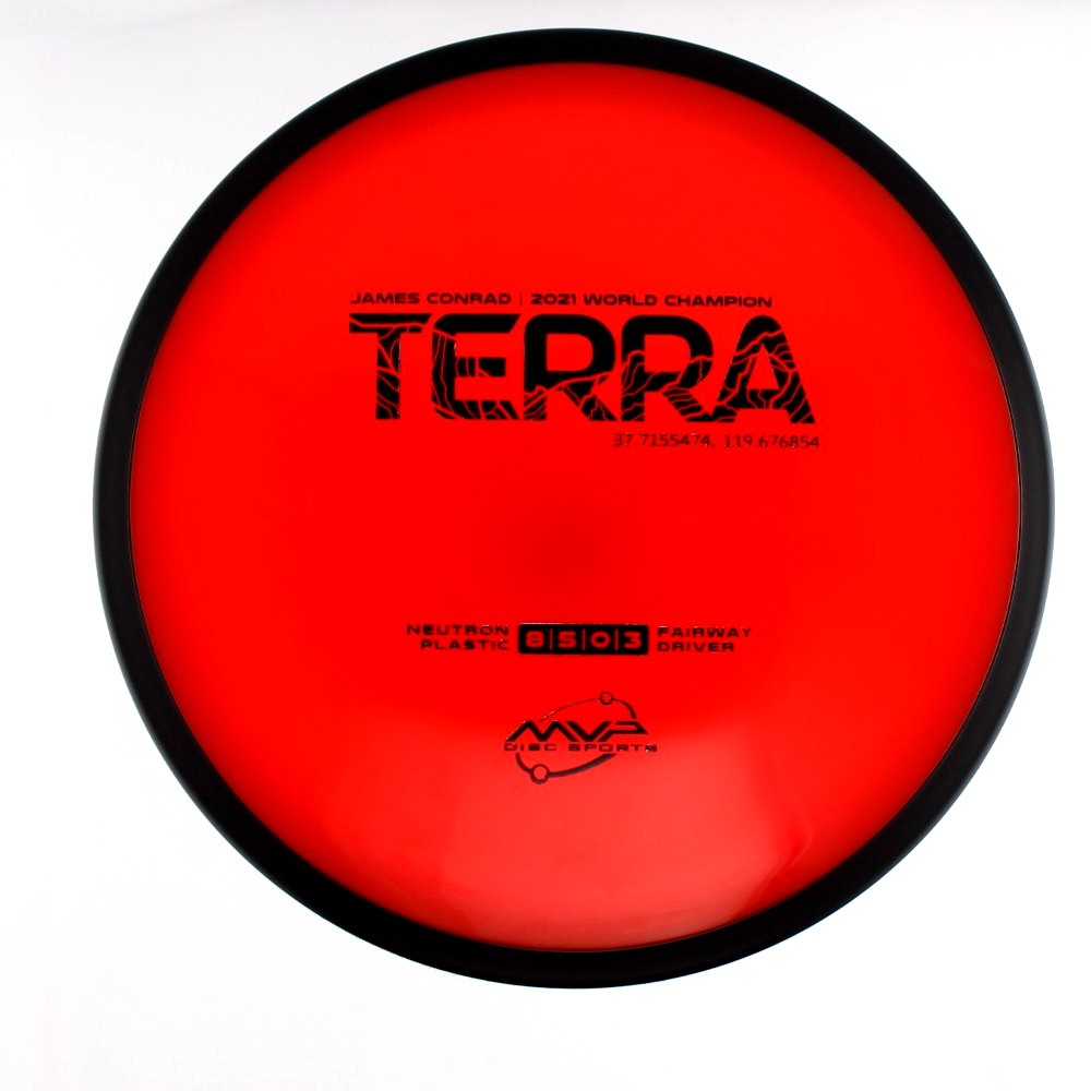 Terra - James Conrad 2021 World Champion - Red - 175.0 gm -  Disc ID: 611575