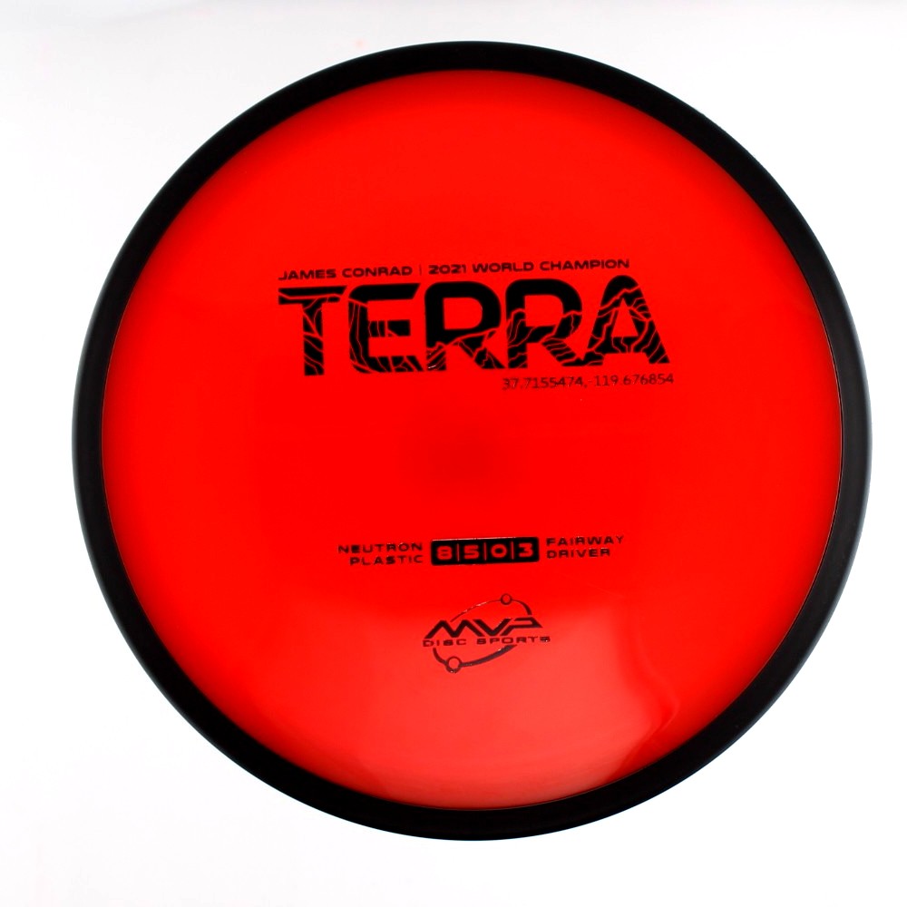Terra - James Conrad 2021 World Champion - Red - 174.6 gm -  Disc ID: 611576