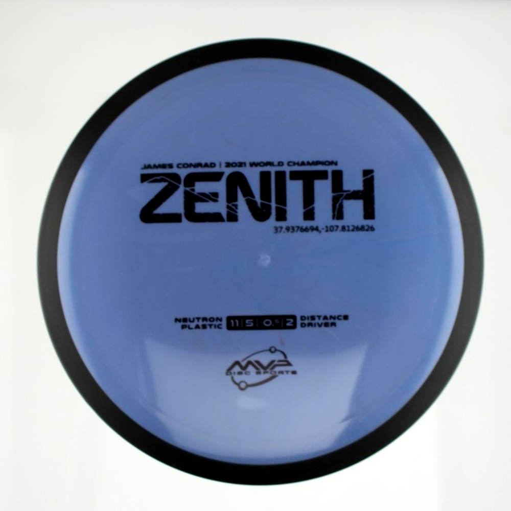 Zenith - James Conrad 2021 World Champion - Purple - 174.0 gm -  Disc ID: 611707