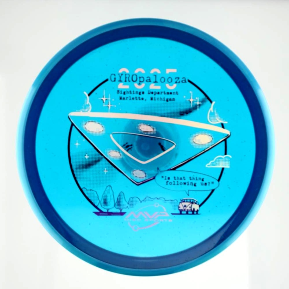 Pyro - 2025 GYROpalooza - Blue Rim - 178.1 gm -  Disc ID: 611937