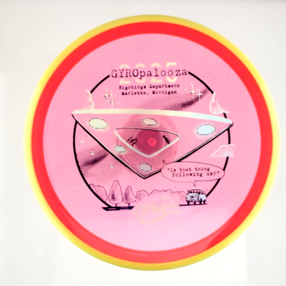 Pyro - 2025 GYROpalooza - Day Glo Rim - 178.3 gm -  Disc ID: 611940