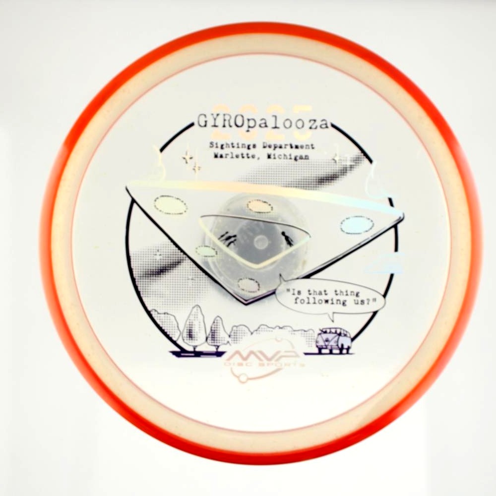 Pyro - 2025 GYROpalooza - Orange Rim - 178.2 gm -  Disc ID: 611943