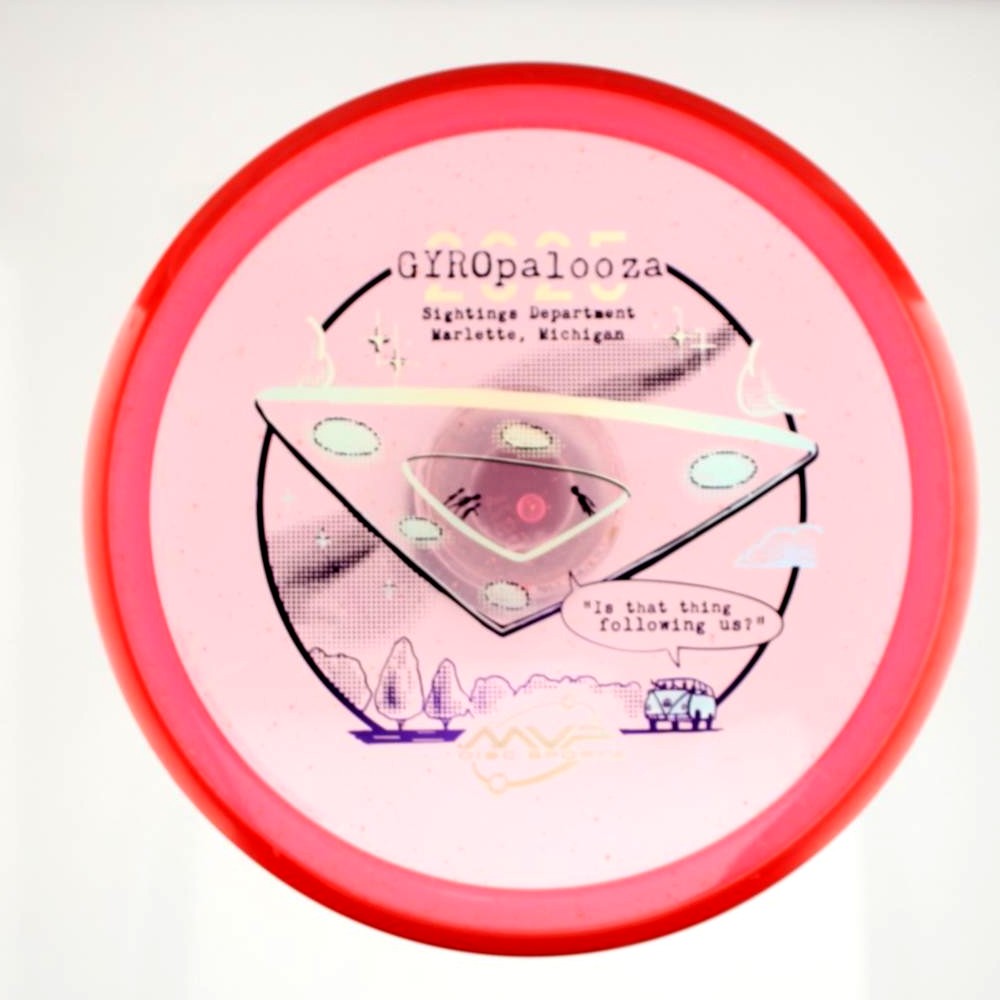 Pyro - 2025 GYROpalooza - Red Rim - 179.3 gm -  Disc ID: 611946