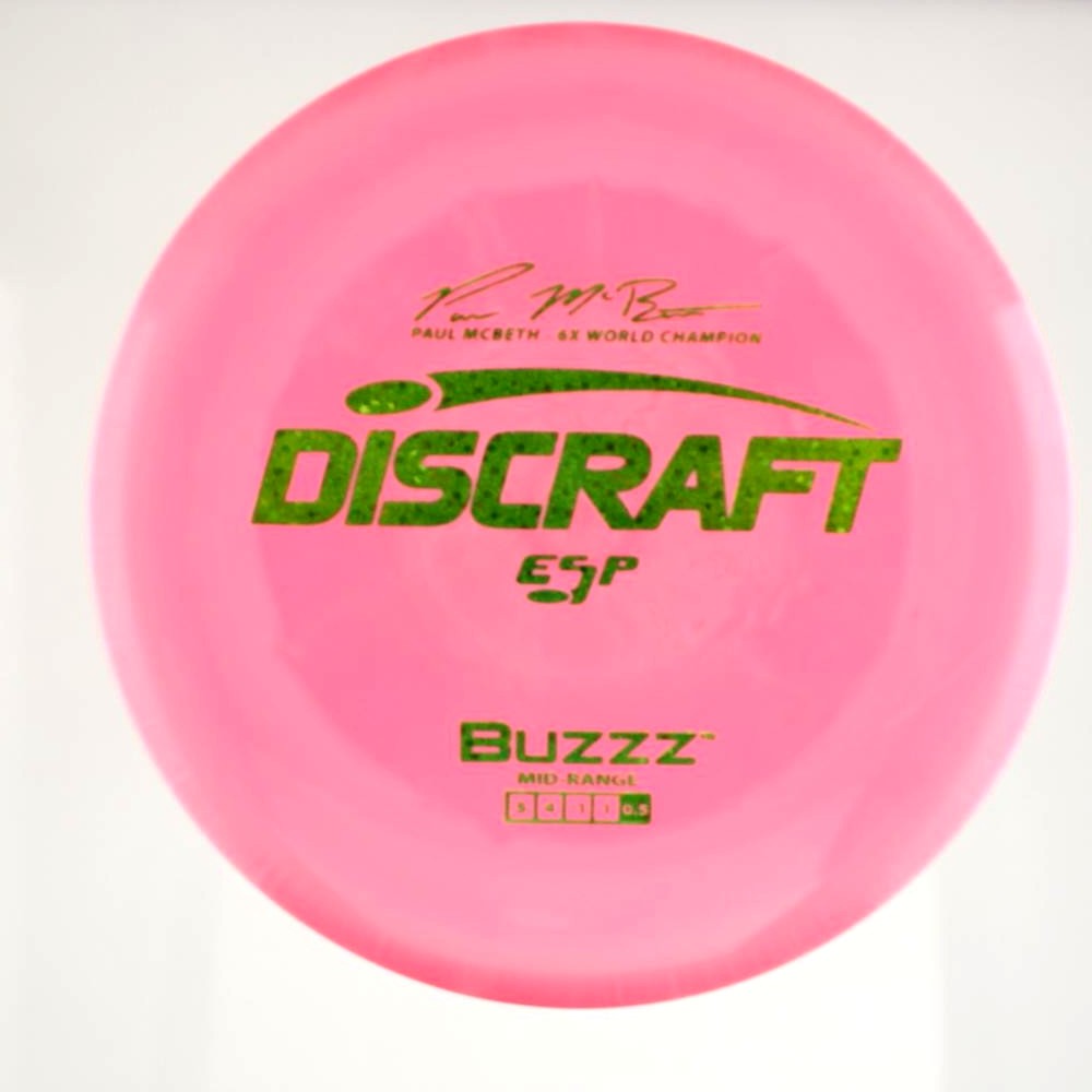 Buzzz - 6x World Champion Paul McBeth - Pink - 167.9 gm -  Disc ID: 611967