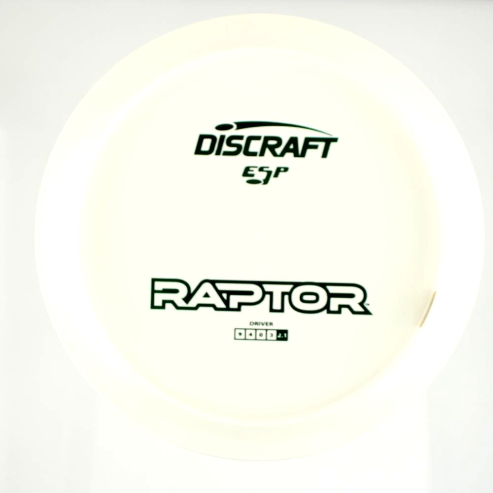 Raptor - Bottom Stamp - White - 169.6 gm -  Disc ID: 612220