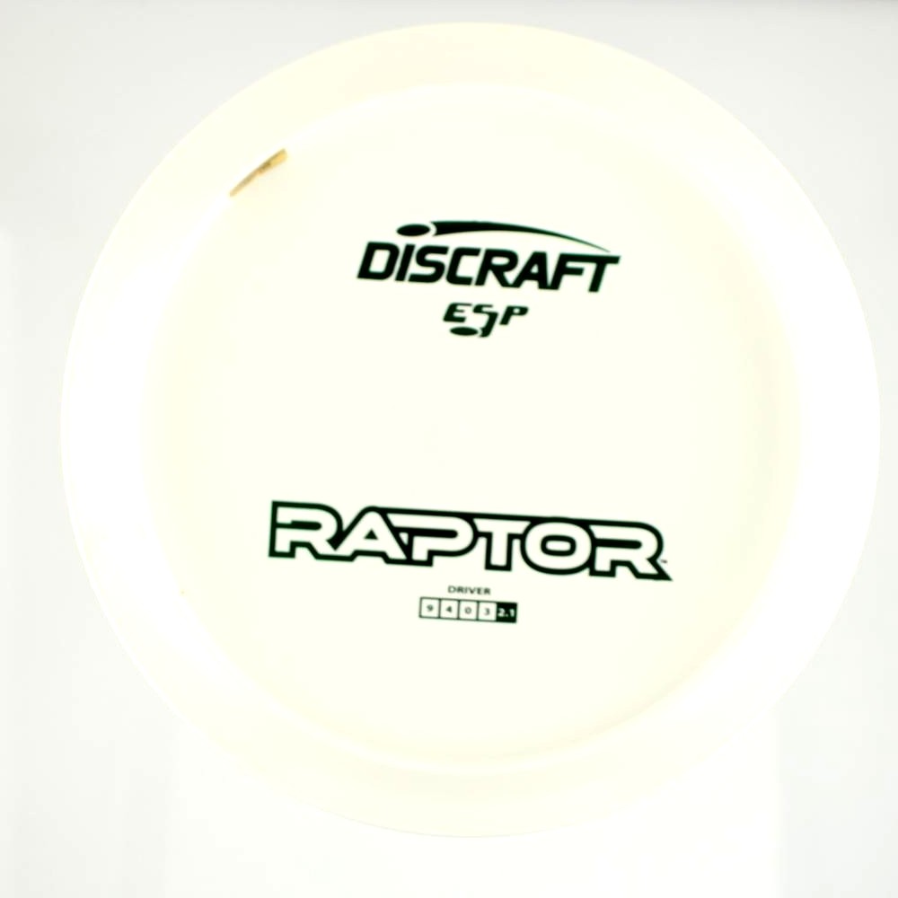 Raptor - Bottom Stamp - White - 169.3 gm -  Disc ID: 612221