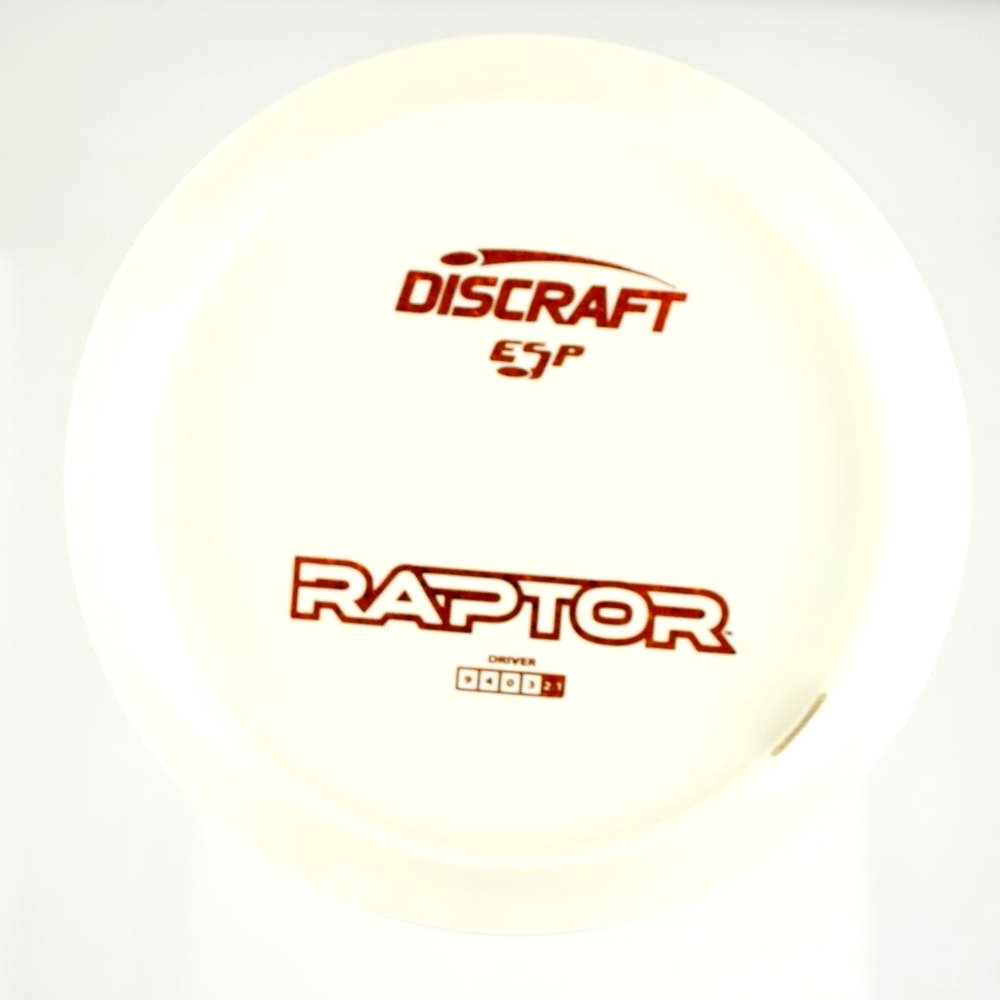 Raptor - Bottom Stamp - White - 170.6 gm -  Disc ID: 612222