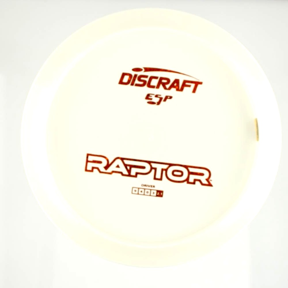 Raptor - Bottom Stamp - White - 170.9 gm -  Disc ID: 612224