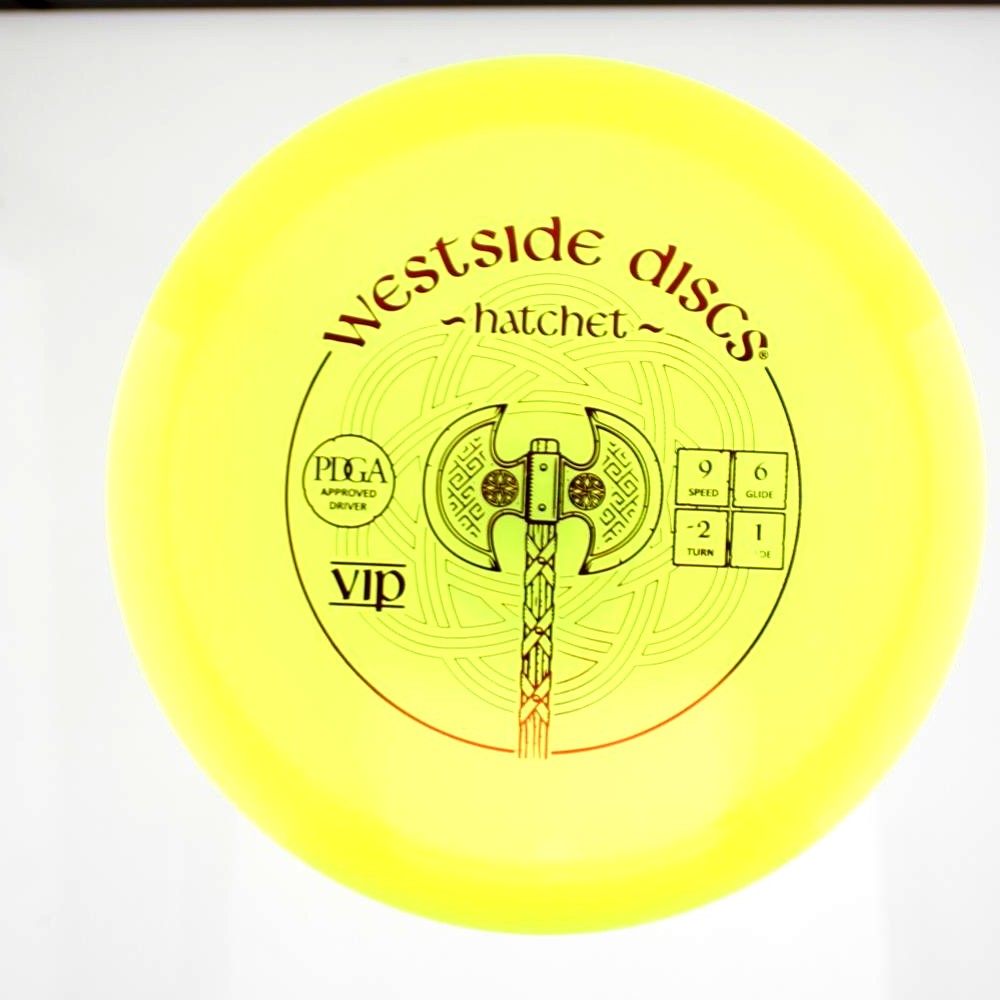 Hatchet - Standard - Yellow - 170.2 gm -  Disc ID: 612227