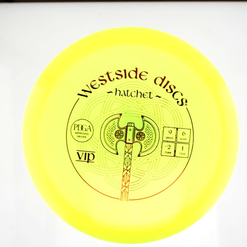 Hatchet - Standard - Yellow - 169.9 gm -  Disc ID: 612228