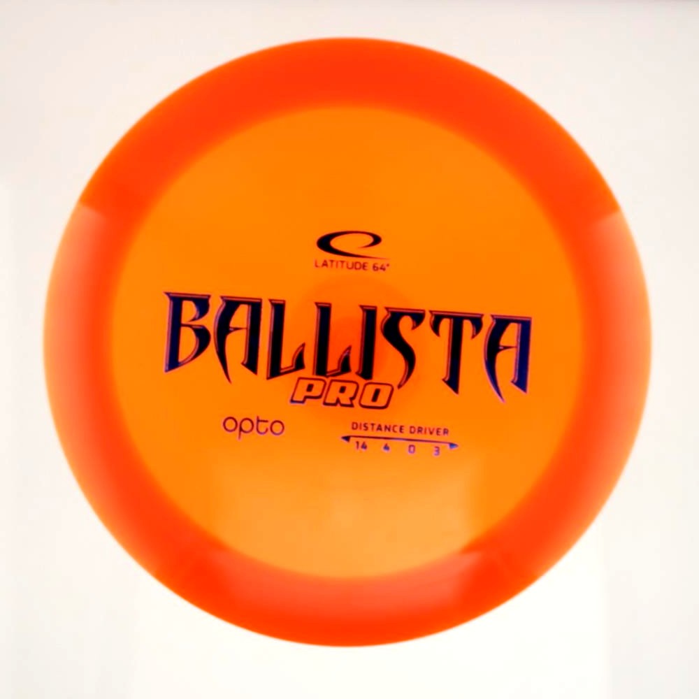 Ballista Pro - Standard - Orange - 168.1 gm -  Disc ID: 612823