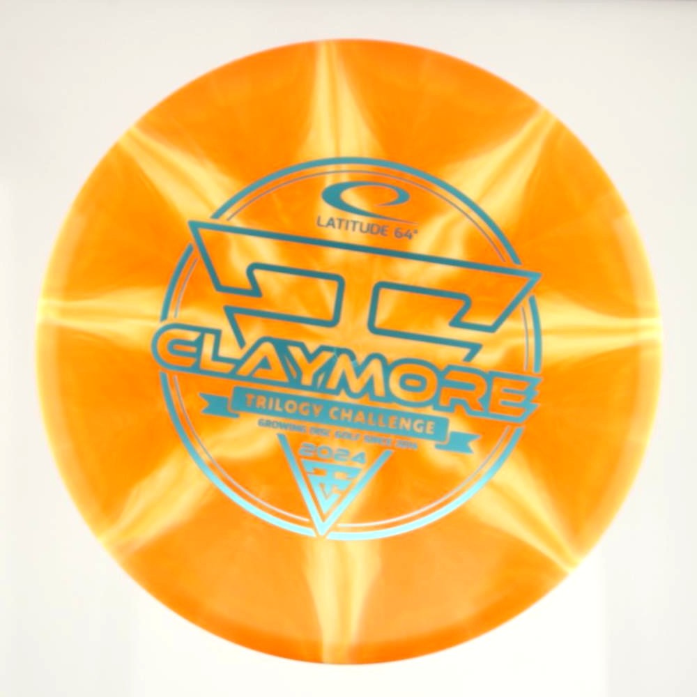 Claymore - Trilogy Challenge - Orange - 178.0 gm -  Disc ID: 612869