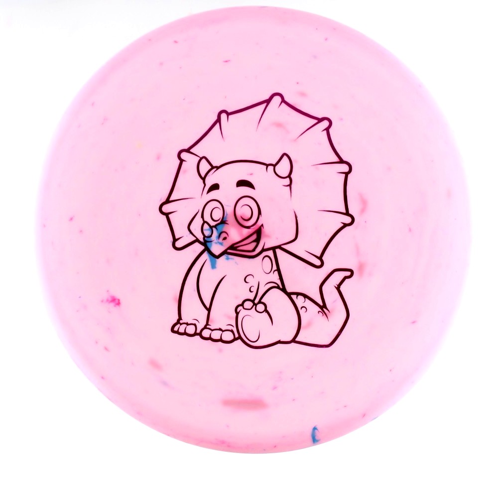 Triceratops - Standard - Pink - 120.9 gm -  Disc ID: 613091