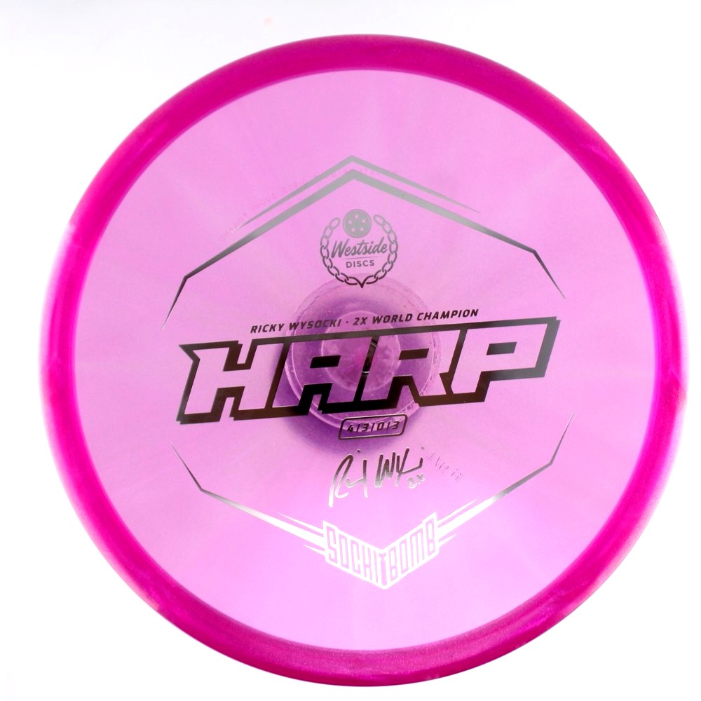 Harp - 2x Ricky Wysocki Sockibomb Stamp - Purple - 177.4 gm -  Disc ID: 613177