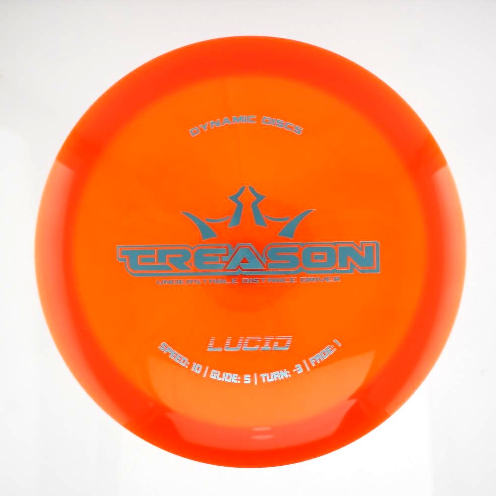 Treason - Standard - Orange - 169.0 gm -  Disc ID: 613325