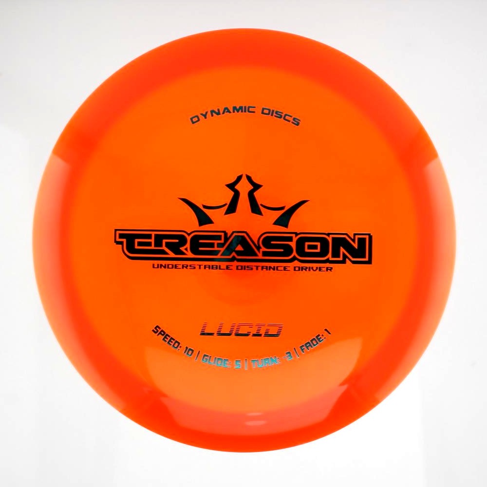 Treason - Standard - Orange - 169.3 gm -  Disc ID: 613326