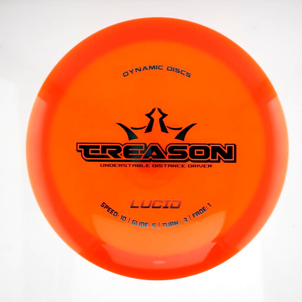 Treason - Standard - Orange - 169.1 gm -  Disc ID: 613328