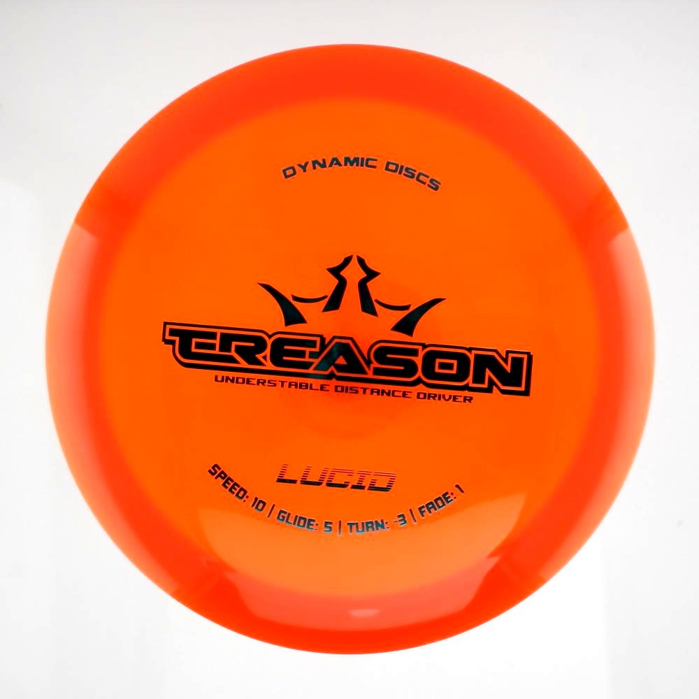 Treason - Standard - Orange - 169.1 gm -  Disc ID: 613329