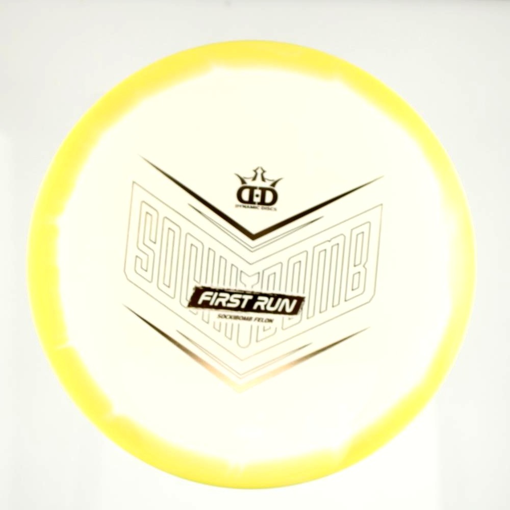 Sockibomb Felon - First Run - Yellow - 176.9 gm -  Disc ID: 613396