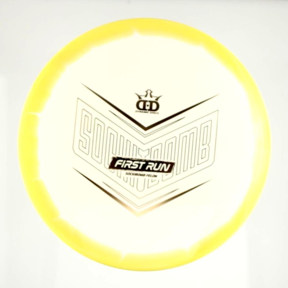 Sockibomb Felon - First Run - Yellow - 175.1 gm -  Disc ID: 613397