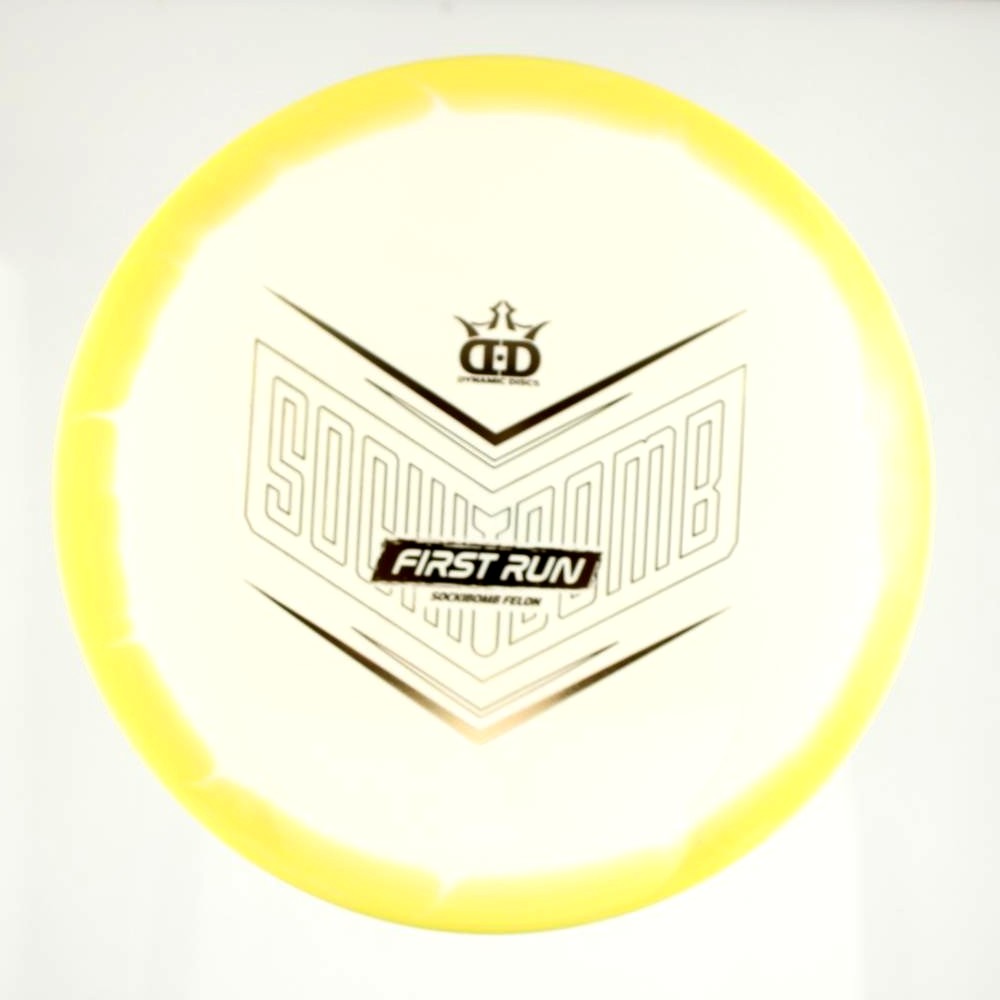 Sockibomb Felon - First Run - Yellow - 176.3 gm -  Disc ID: 613398