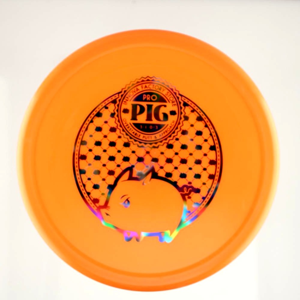 Pig - Firm - Orange - 175.1 gm -  Disc ID: 613472