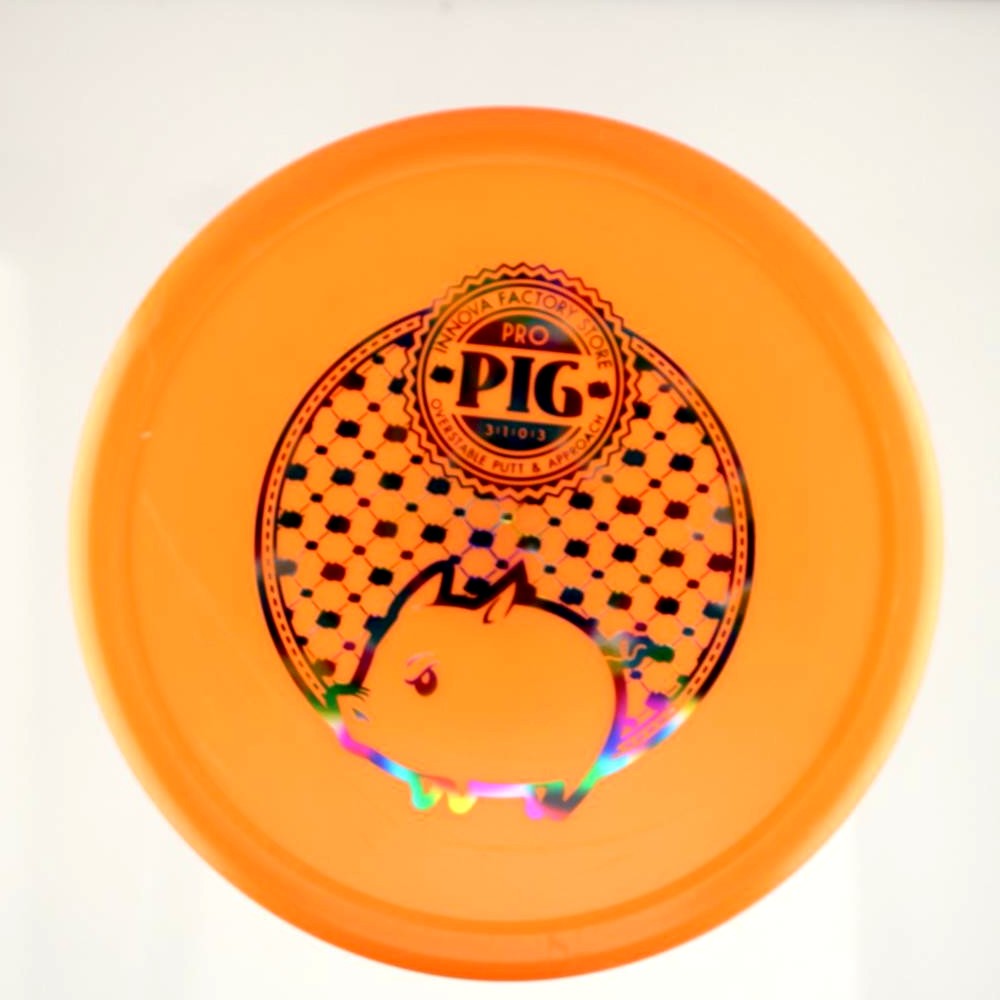 Pig - Firm - Orange - 174.2 gm -  Disc ID: 613473